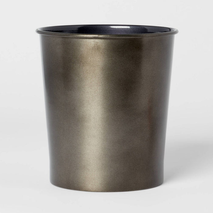 Aluminum Waste with Aged Metal Finish Gray - Threshold