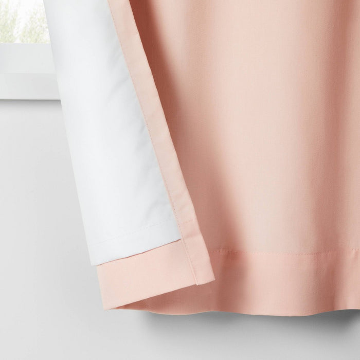 84" Blackout Twill Solid Kids' Panel Pink - Pillowfort