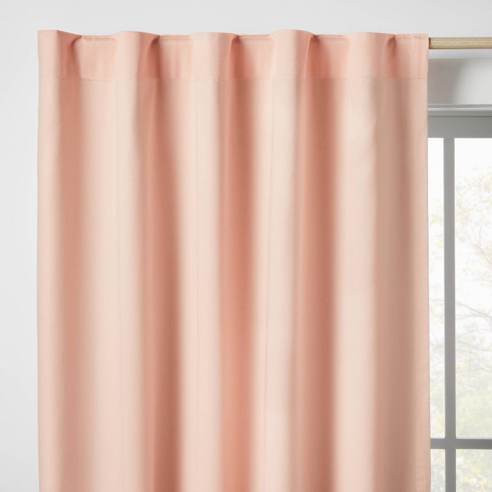 84" Blackout Twill Solid Kids' Panel Pink - Pillowfort