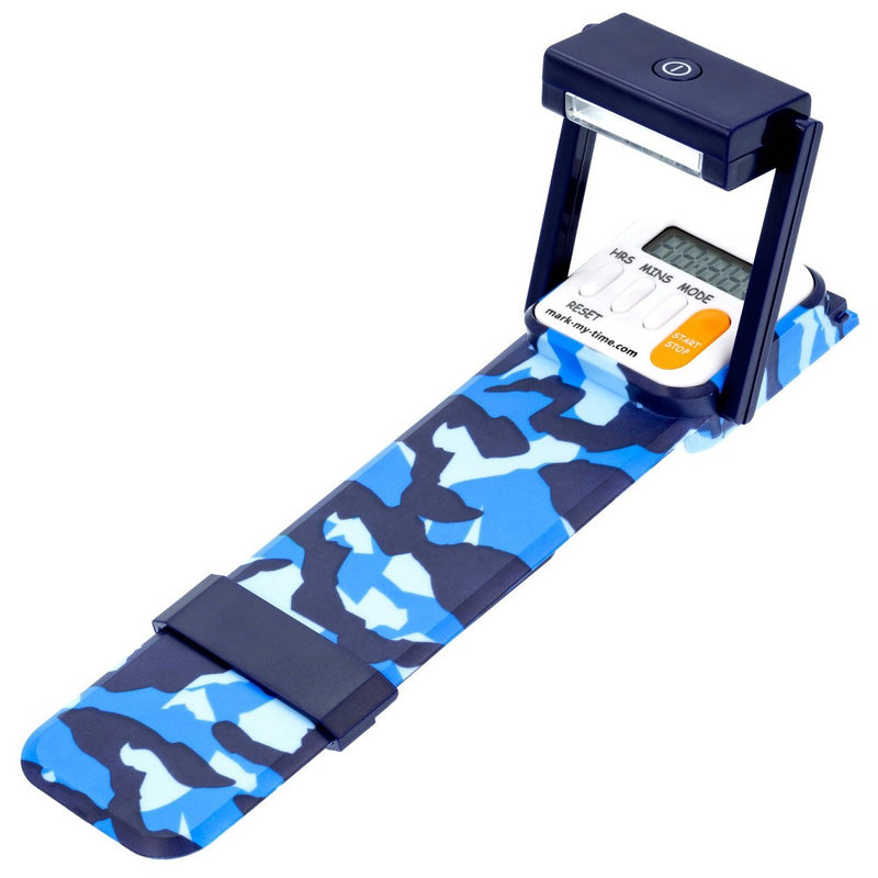 Blue Camouflage Timer Booklight LED