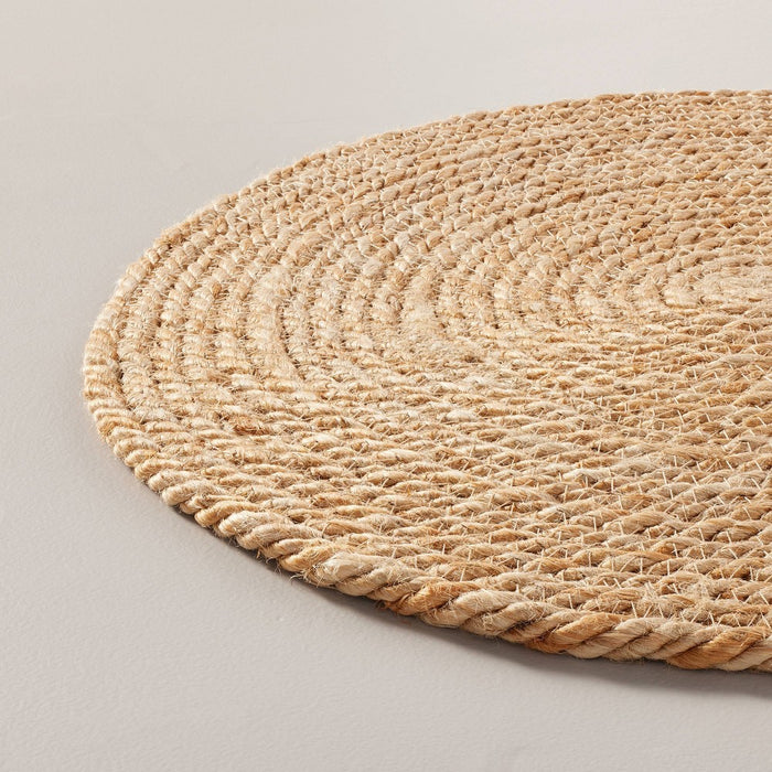 15" Natural Jute Coiled Charger Placemat - Hearth & Hand with Magnolia