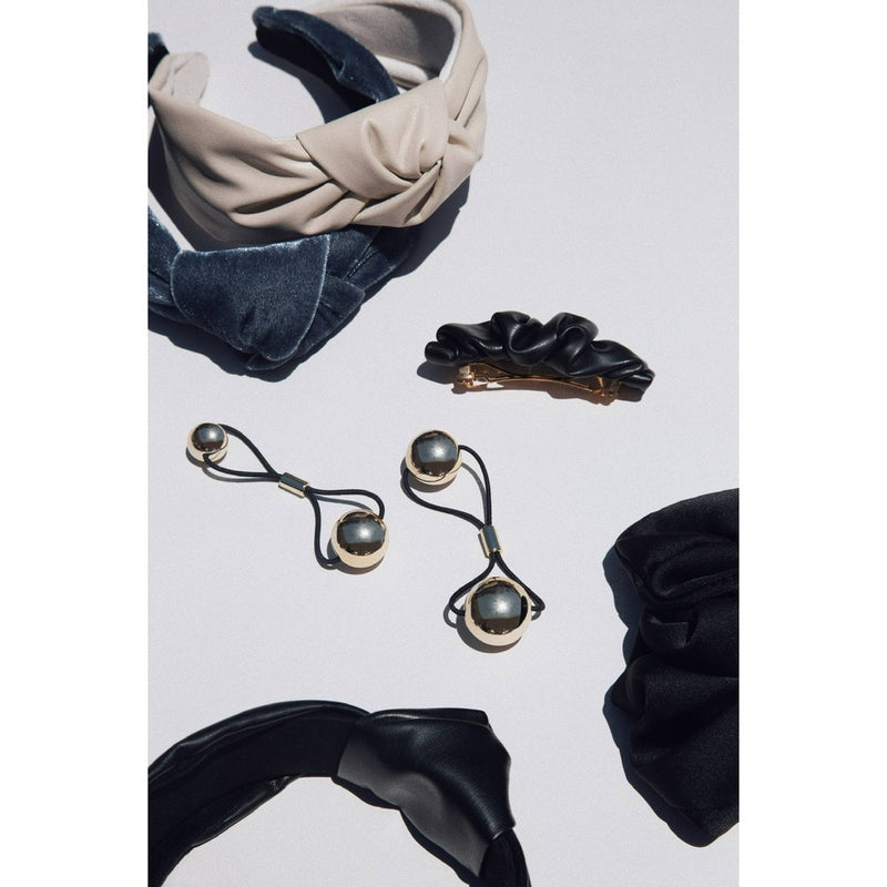Kristin Ess The Vegan Leather Barrette Hair Clip