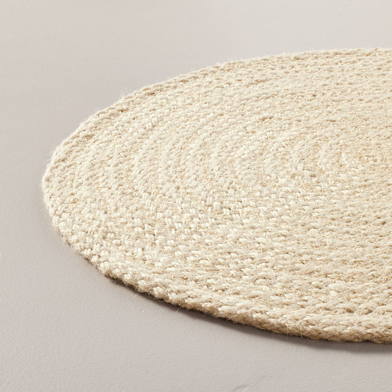 15" Bleached Jute Braided Charger Placemat - Hearth & Hand with Magnolia