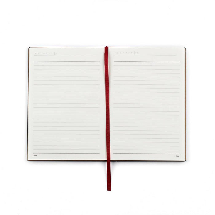 Denik Lined Journal Layflat with Ribbon Page Marker - Evelyn