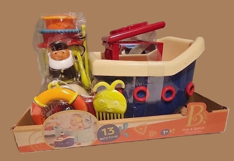 B. toys Bath Toy Set - Fish and Splish
