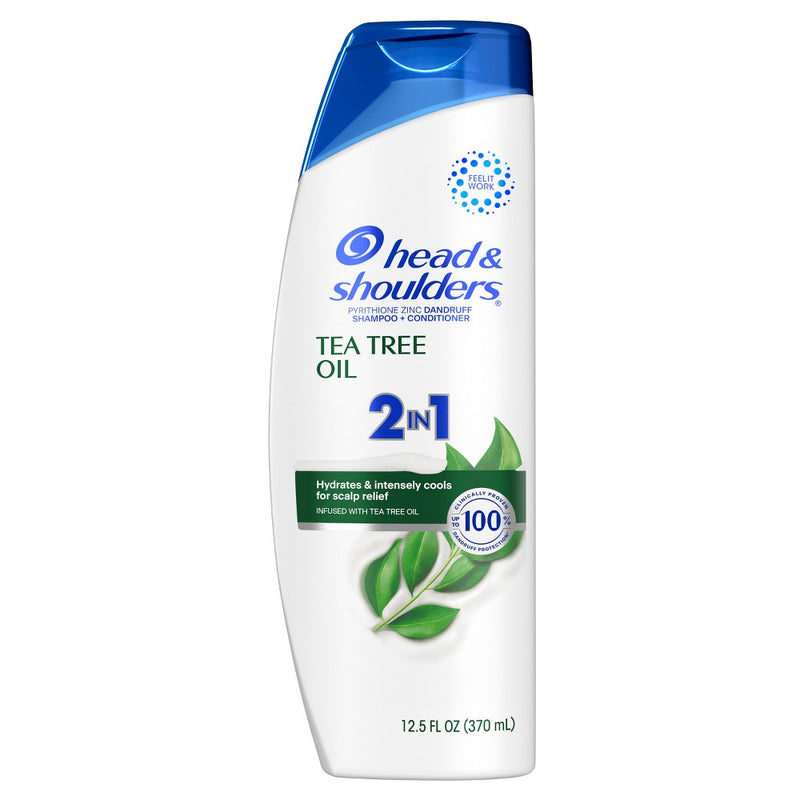 Head & Shoulders Dandruff Treatment/Dandruff Shampoo and Conditioner with Tea Tree Oil - 12.5 fl oz