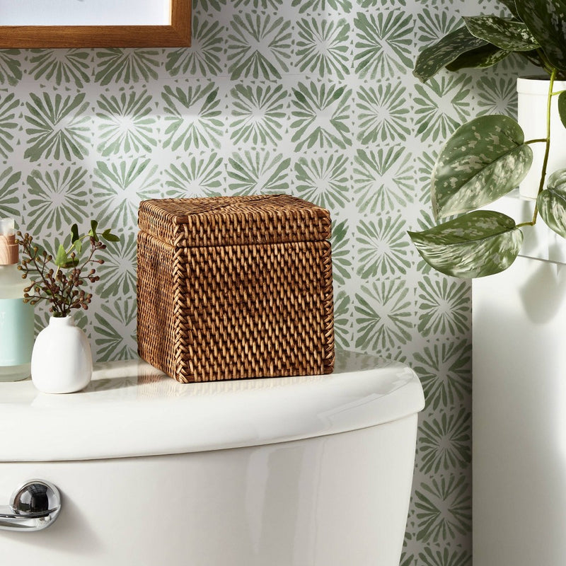 Natural Woven Tank Storage - Threshold