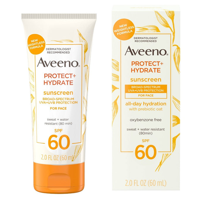 Aveeno Protect & Hydrate Sunscreen Face Lotion - SPF 60 - 2 fl oz