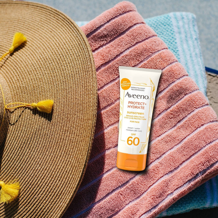 Aveeno Protect & Hydrate Sunscreen Face Lotion - SPF 60 - 2 fl oz