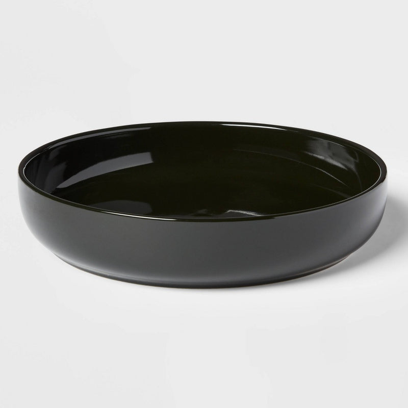 36oz Stoneware Avesta Dinner Bowl Black - Threshold