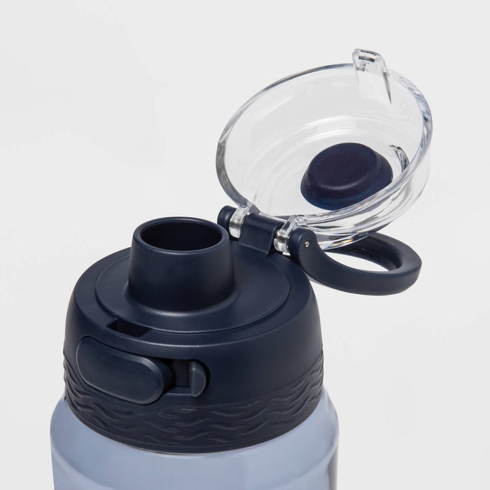 32oz Plastic Water Bottle 2pk Starless Night and Black Tie - All in Motion