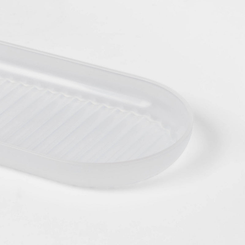 Plastic Soap Dish Clear - Room Essentials