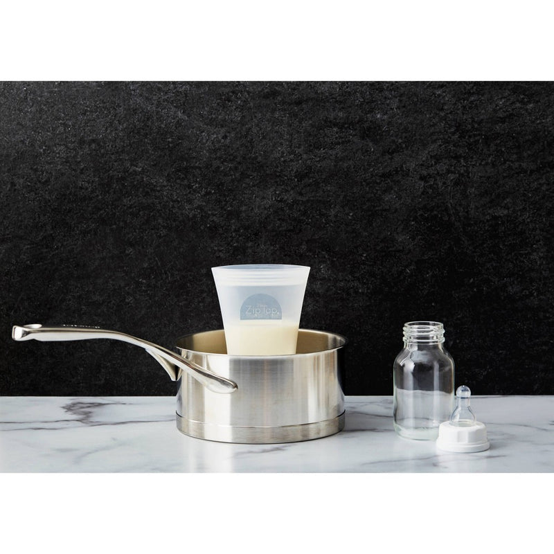 Zip Top Breast Milk Storage Bag - 2pk