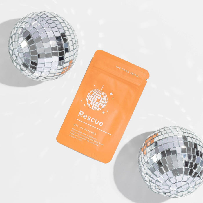 The Good Patch Rescue Plant-Based Vegan Wellness Patch - 4ct