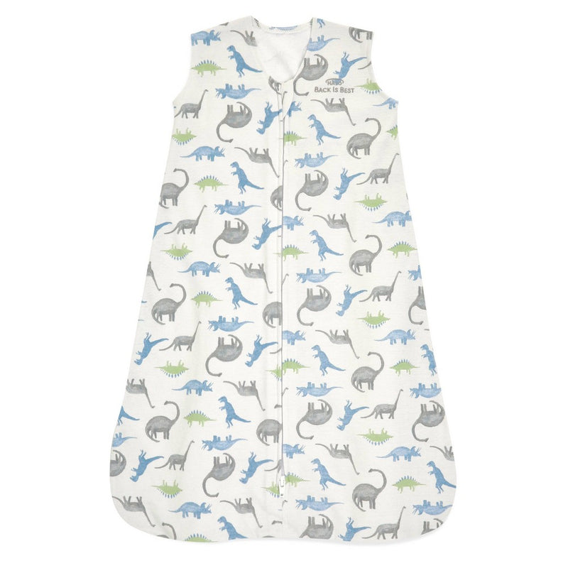 HALO Innovations 100% Cotton Sleepsack Wearable Blanket - Water Color Dinos - S
