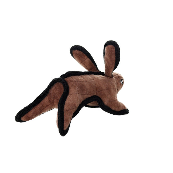 Tuffy Jr. Barnyard Rabbit Dog Toy - Brown