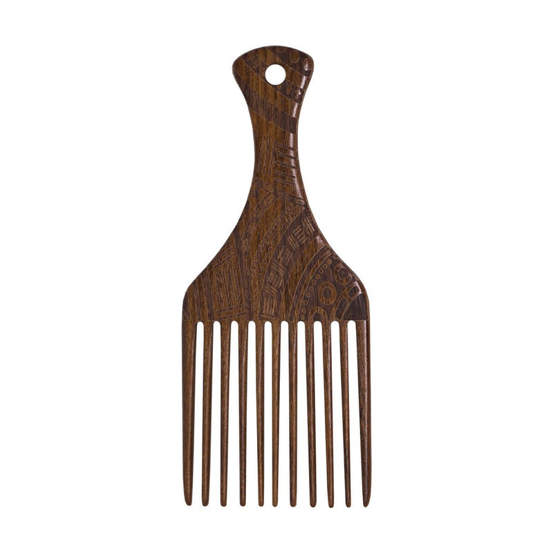 AFROPICK Hair Pick Engraved Hair Comb