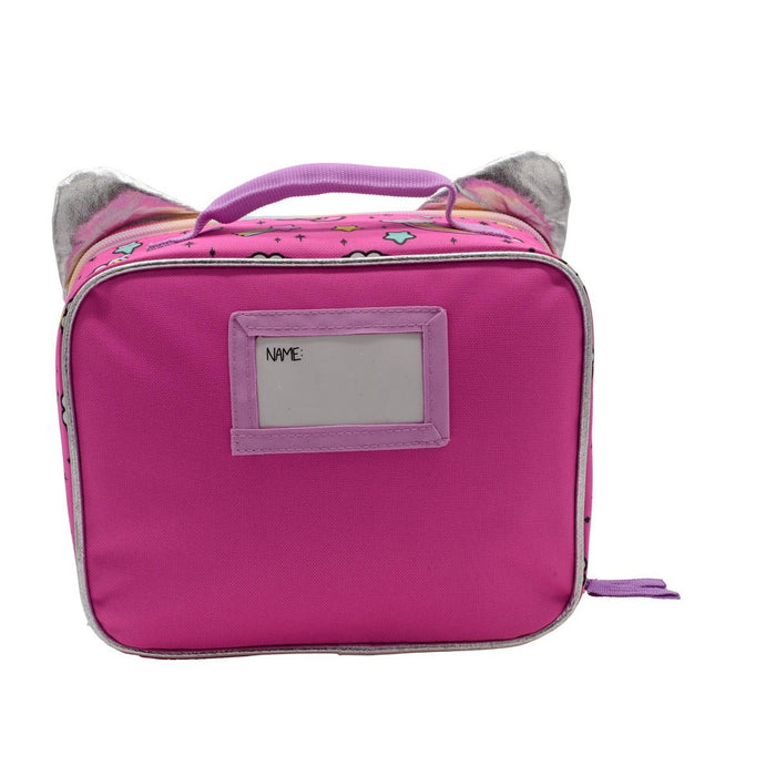 Hello Kitty Kids' Square Lunch Box and Bag - Pink