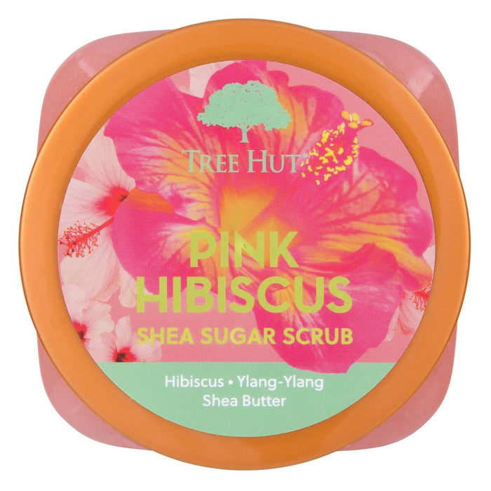 Tree Hut Pink Hibiscus Shea Sugar Body Scrub - 18oz
