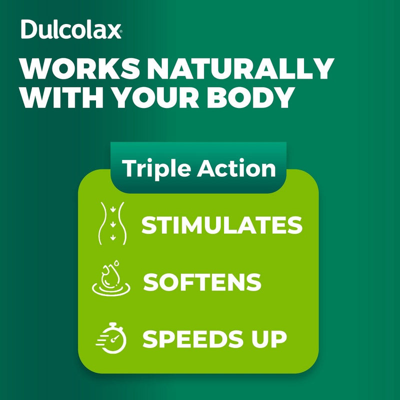 Dulcolax Gentle and Predictable Overnight Relief Laxative Tablets - 25ct