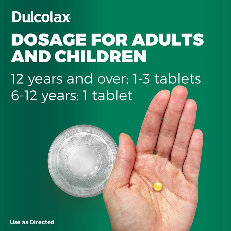Dulcolax Gentle and Predictable Overnight Relief Laxative Tablets - 25ct