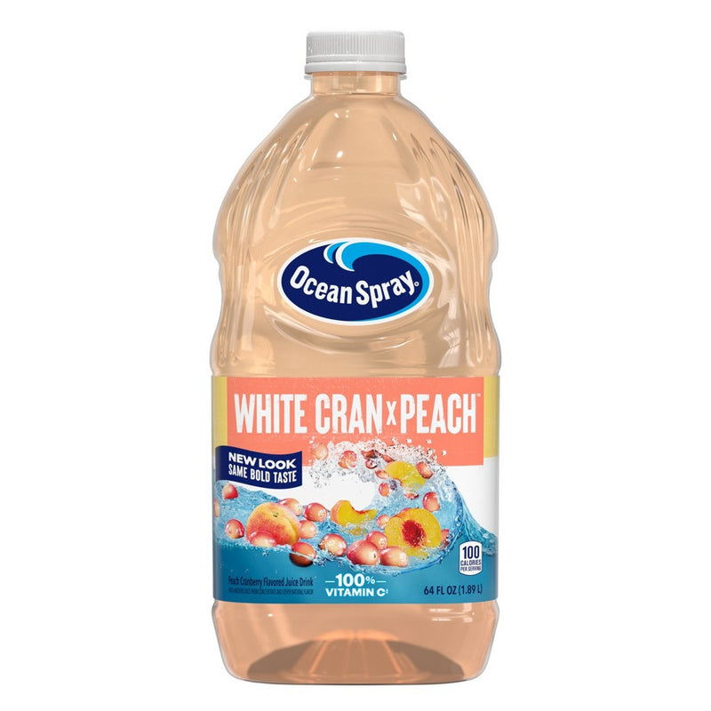 Ocean Spray White Cran-Peach Juice Drink - 64 fl oz Bottle