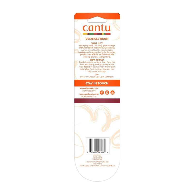 Cantu Narrow Detangling Hair Brush - 1p