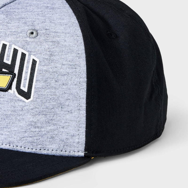 Kids' Pokemon Pikachu Flat Brim Hat - Black