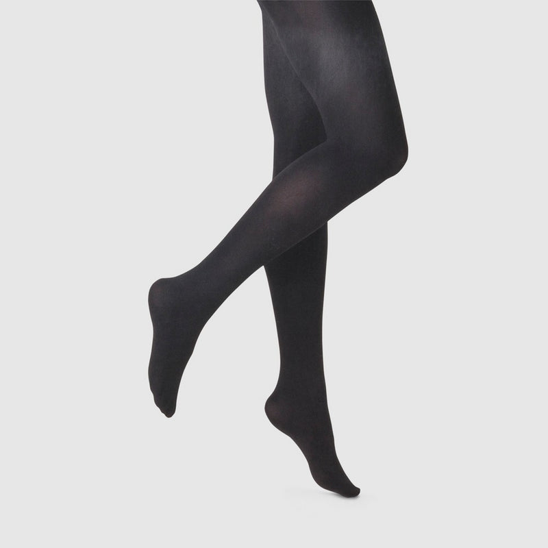 Women's 80D Super Opaque - A New Day Black L/XL