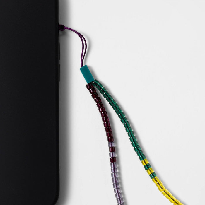 Beaded Phone Strap - heyday Geo