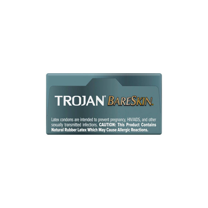 Trojan Bareskin Lubricated Condoms - 10ct