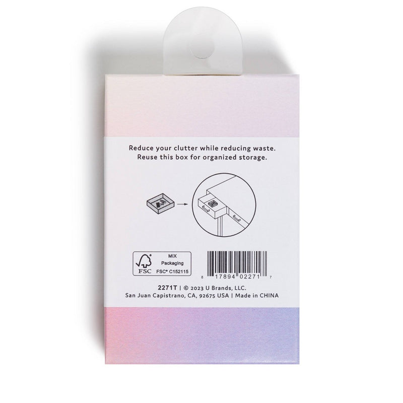 U Brands 300ct Map Push Pins