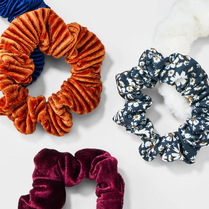 Girls' 6pk Hair Elastics Set - art class