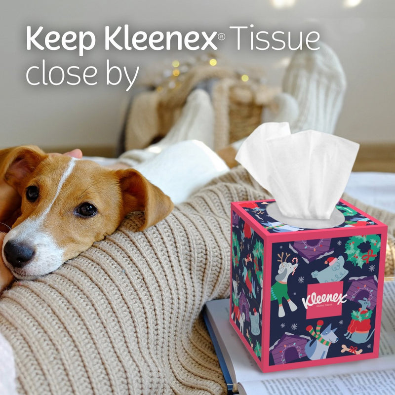 Kleenex Holiday Ultra Soft Facial Tissue - 4pk/60ct