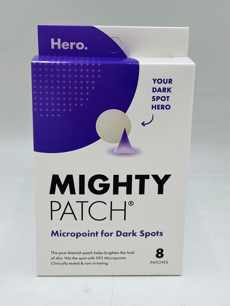 Hero Cosmetics Mighty Acne Patch Micropoint for Dark Spots - 8 patches EXP 06/26