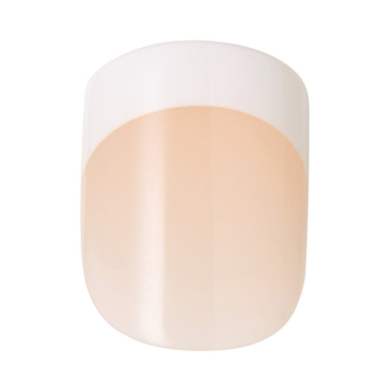 KISS Products Salon Acrylic Short Square French Manicure Kit - Power Play - 31ct