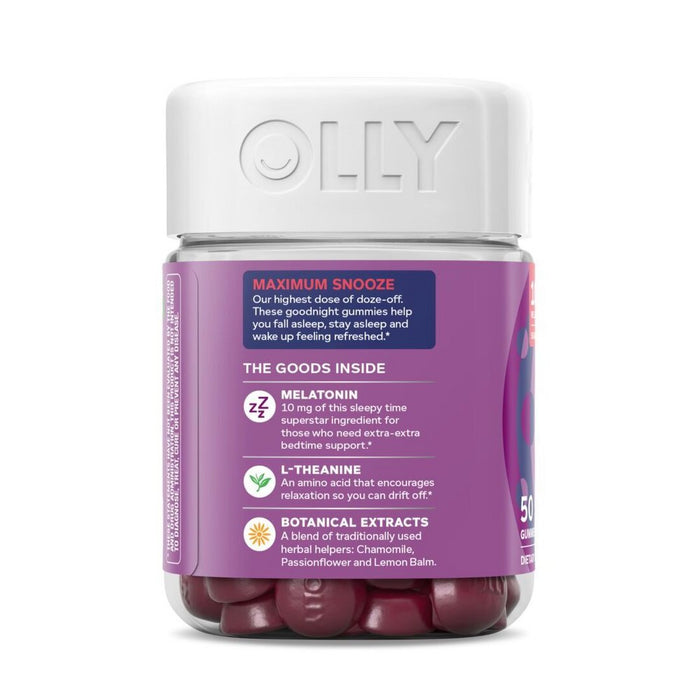 OLLY Maximum Sleep 10mg Gummies - Stawberry - 50ct