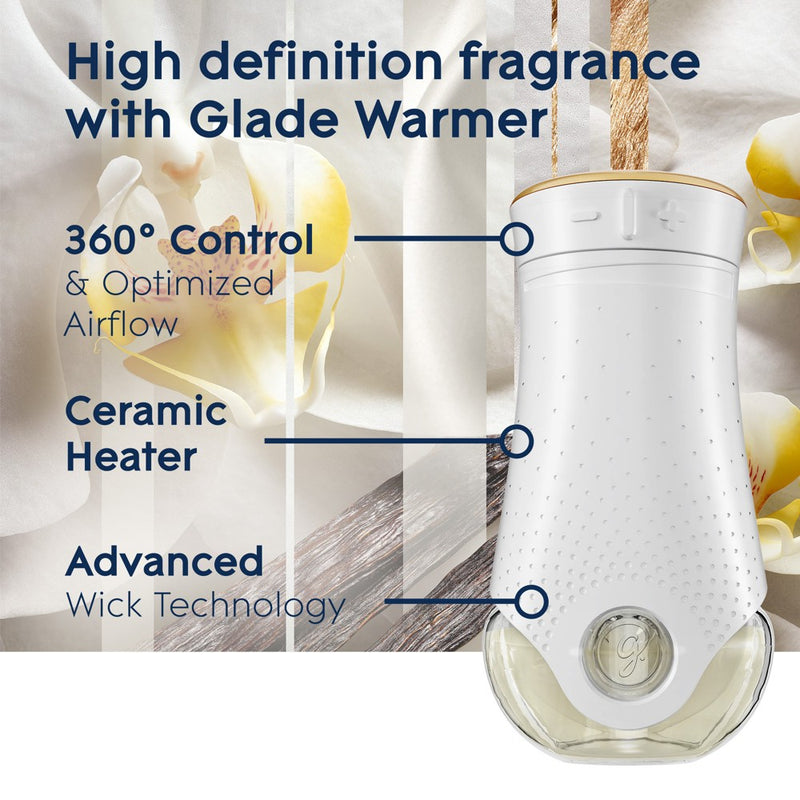 Glade PlugIns Scented Oil Air Freshener Sheer Vanilla Embrace Refill - 1.34oz/2ct