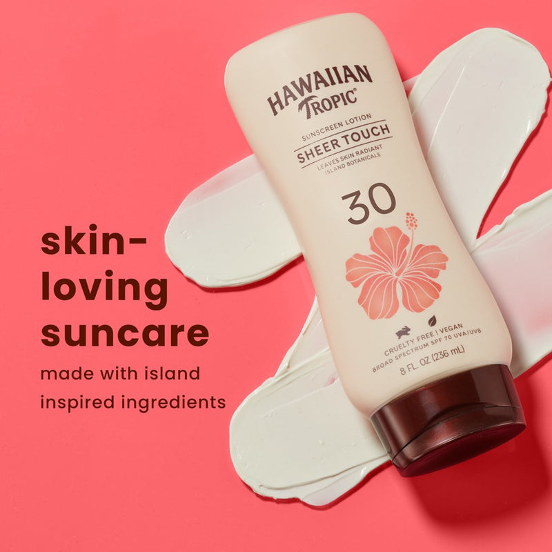 Hawaiian Tropic Sheer Touch Ultra Radiance Lotion Sunscreen - SPF 30 - 8oz