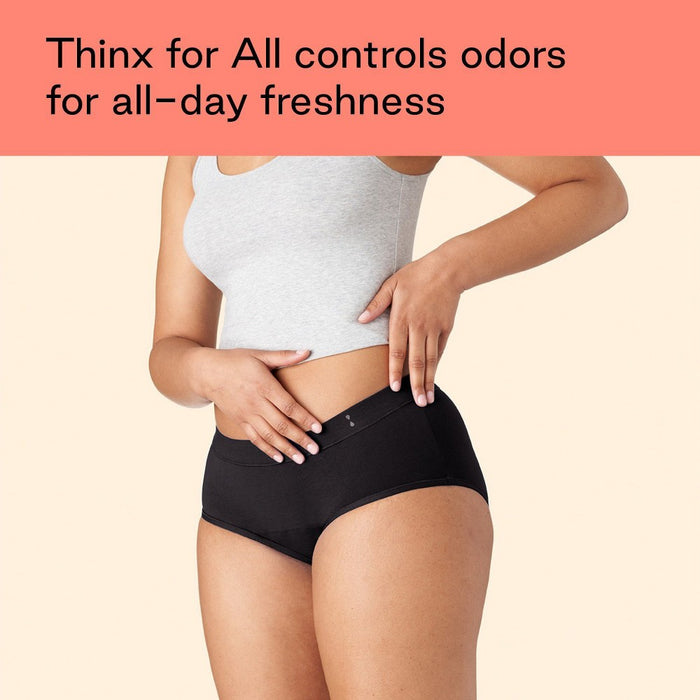 Thinx for All Women Briefs Period Underwear - Black XS