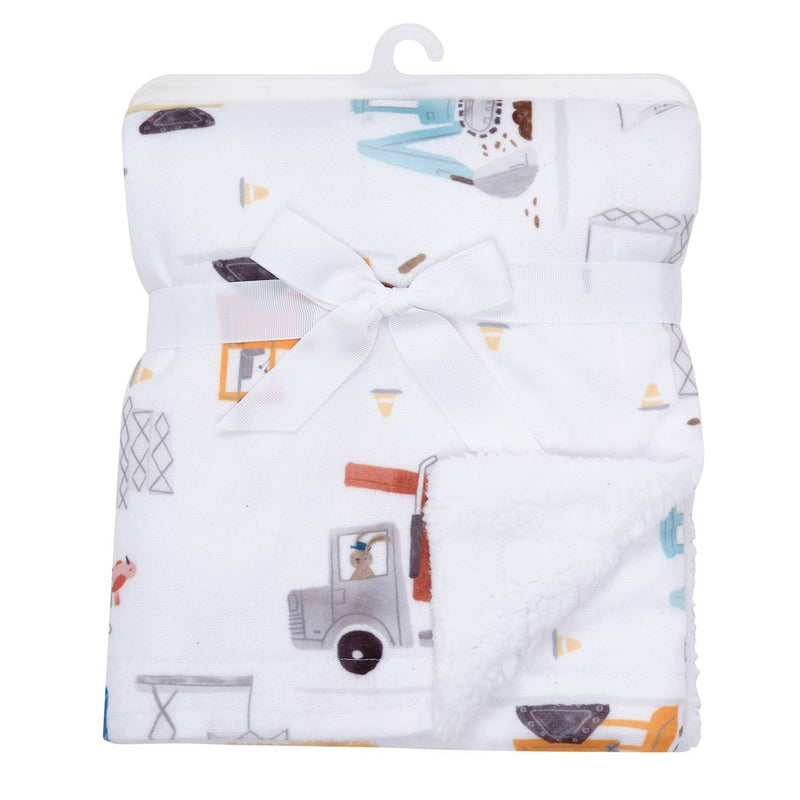Bedtime Originals by Lambs & Ivy Construction Zone Baby Blanket