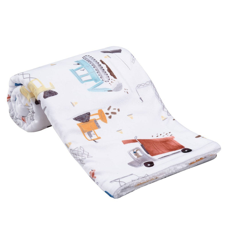 Bedtime Originals by Lambs & Ivy Construction Zone Baby Blanket
