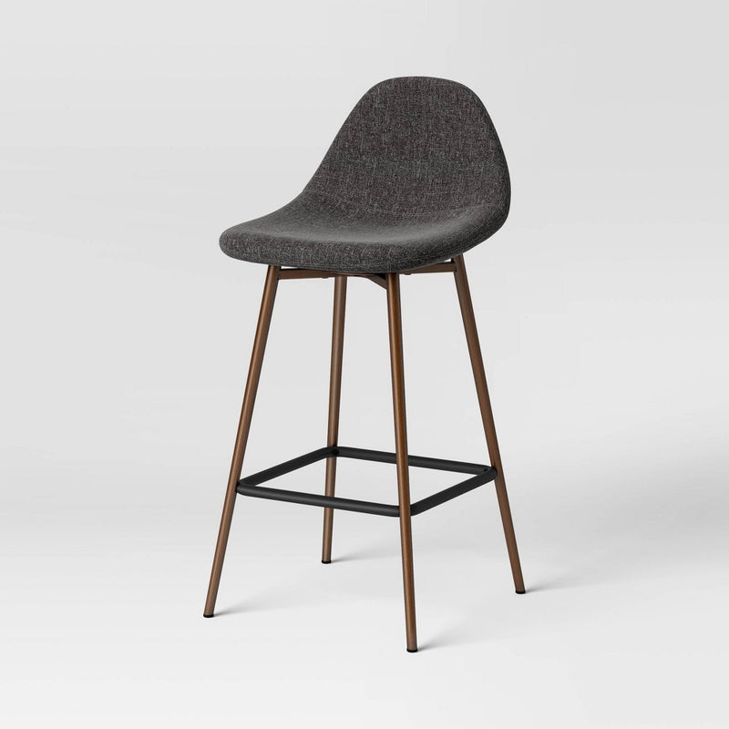 Copley Counter Height Barstool Dark Gray - Threshold (LOCAL PICKUP ONLY)