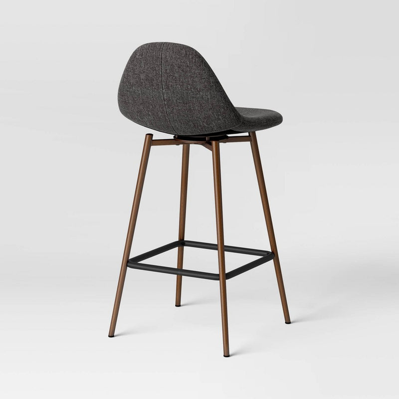 Copley Counter Height Barstool Dark Gray - Threshold (LOCAL PICKUP ONLY)