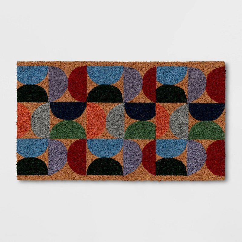 1'4"x2'4" Hemisphere Outdoor Doormat - Room Essentials (LOCAL PICKUP ONLY)