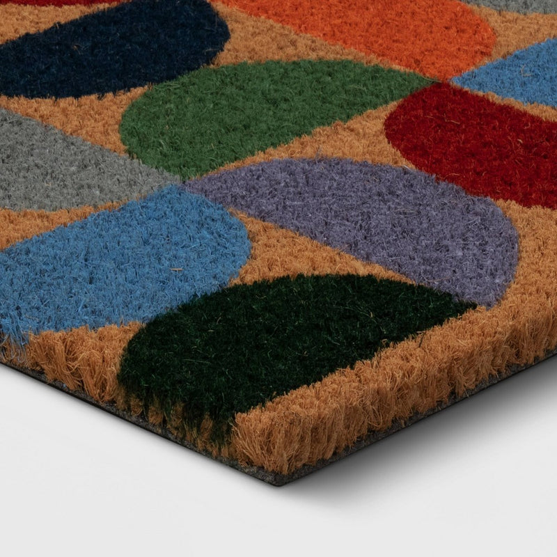 1'4"x2'4" Hemisphere Outdoor Doormat - Room Essentials (LOCAL PICKUP ONLY)