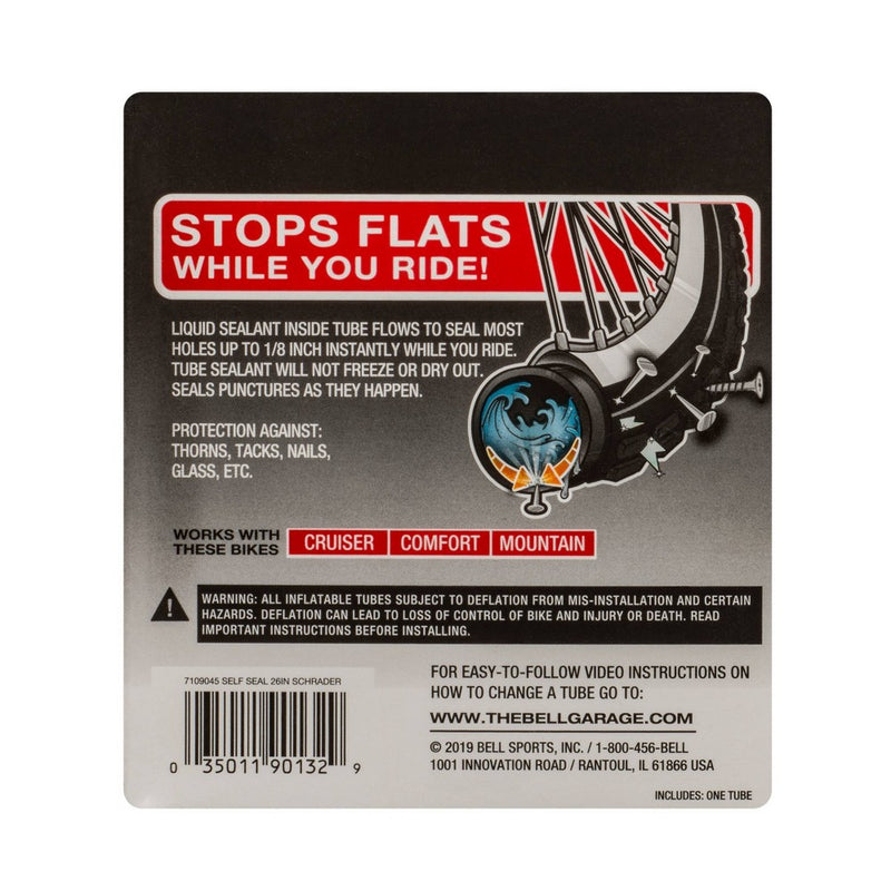 Bell 26" Self Sealing Bike Tube