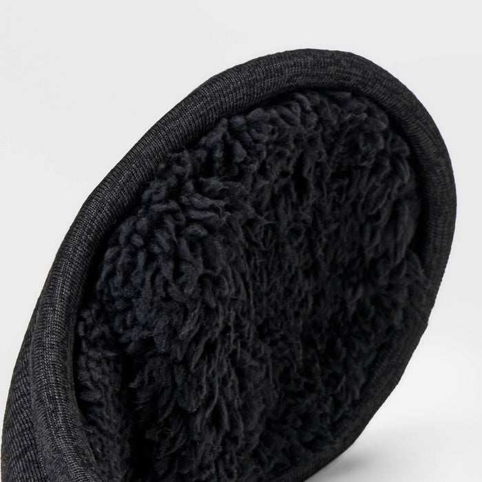 Girls' Space Dye Ear Warmer Hat - All in Motion Black