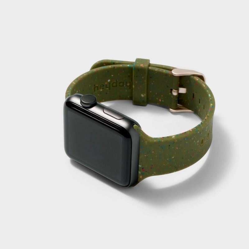 Apple Watch Silicone Band 38/40/41mm - heyday Olive Speckle