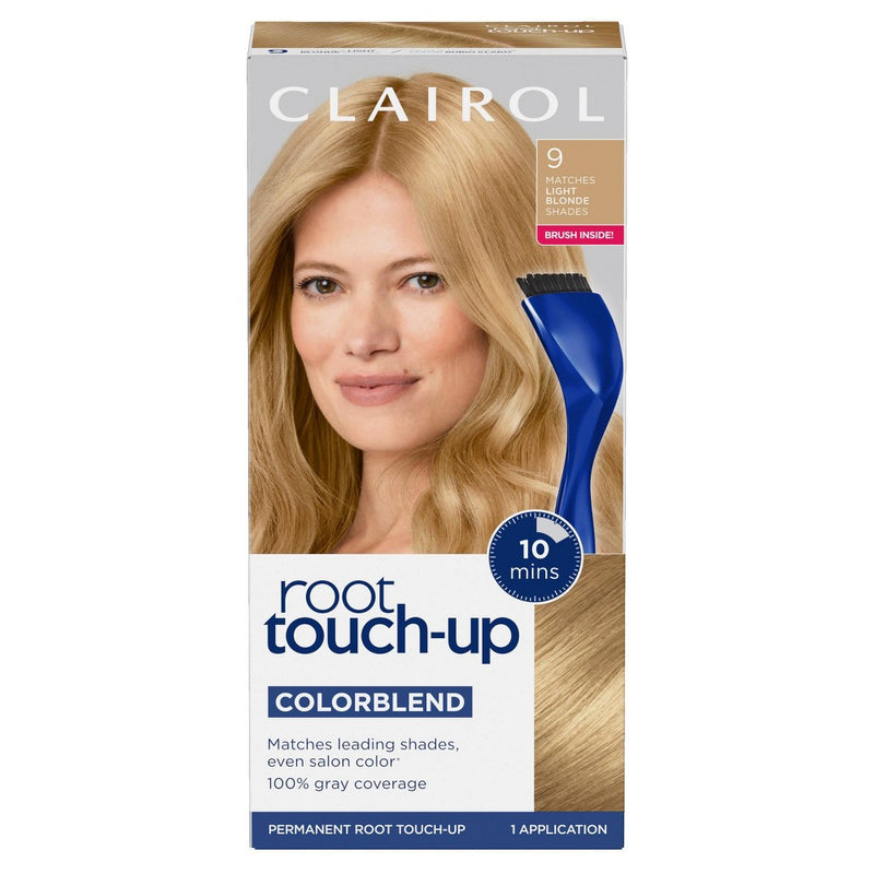 Clairol Root Touch-Up Permanent Hair Color - 9 Light Blonde - 1 kit